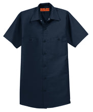Load image into Gallery viewer, SP24LONG Red Kap® Long Size, Short Sleeve Industrial Work Shirt
