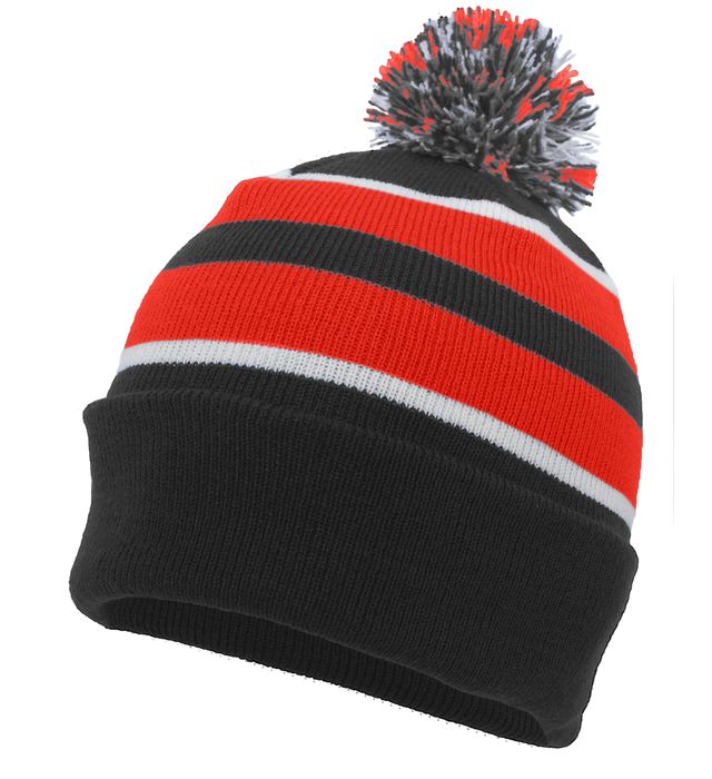 Pacific Headwear PACIFIC HEADWEAR KNIT FOLD OVER POM-POM BEANIE Style # 641K