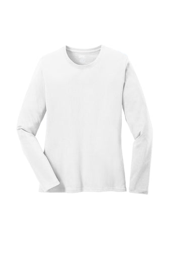 LPC54LS Port & Company® Ladies Long Sleeve Core Cotton Tee