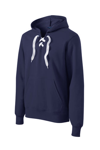 Sport-Tek® Lace Up Pullover Hooded Sweatshirt