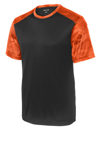 Sport-Tek® CamoHex Colorblock Tee