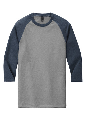 DM136 District ® Perfect Tri ® 3/4-Sleeve Raglan