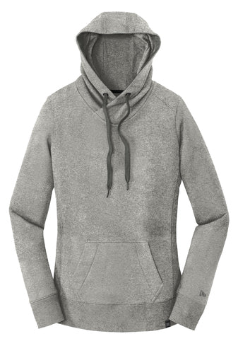 LNEA500 New Era® Ladies French Terry Pullover Hoodie Grey