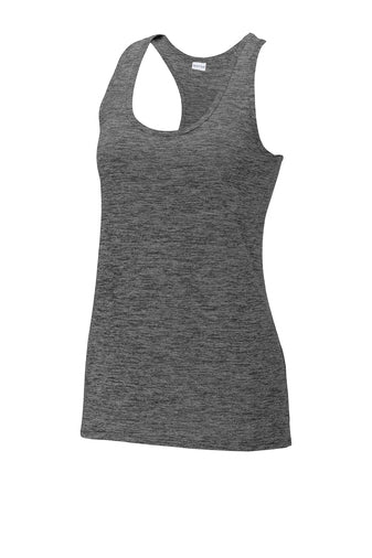 Sport-Tek® Ladies PosiCharge® Electric Heather Racerback Tank