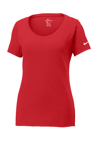 Nike Ladies Core Cotton Scoop Neck Tee
