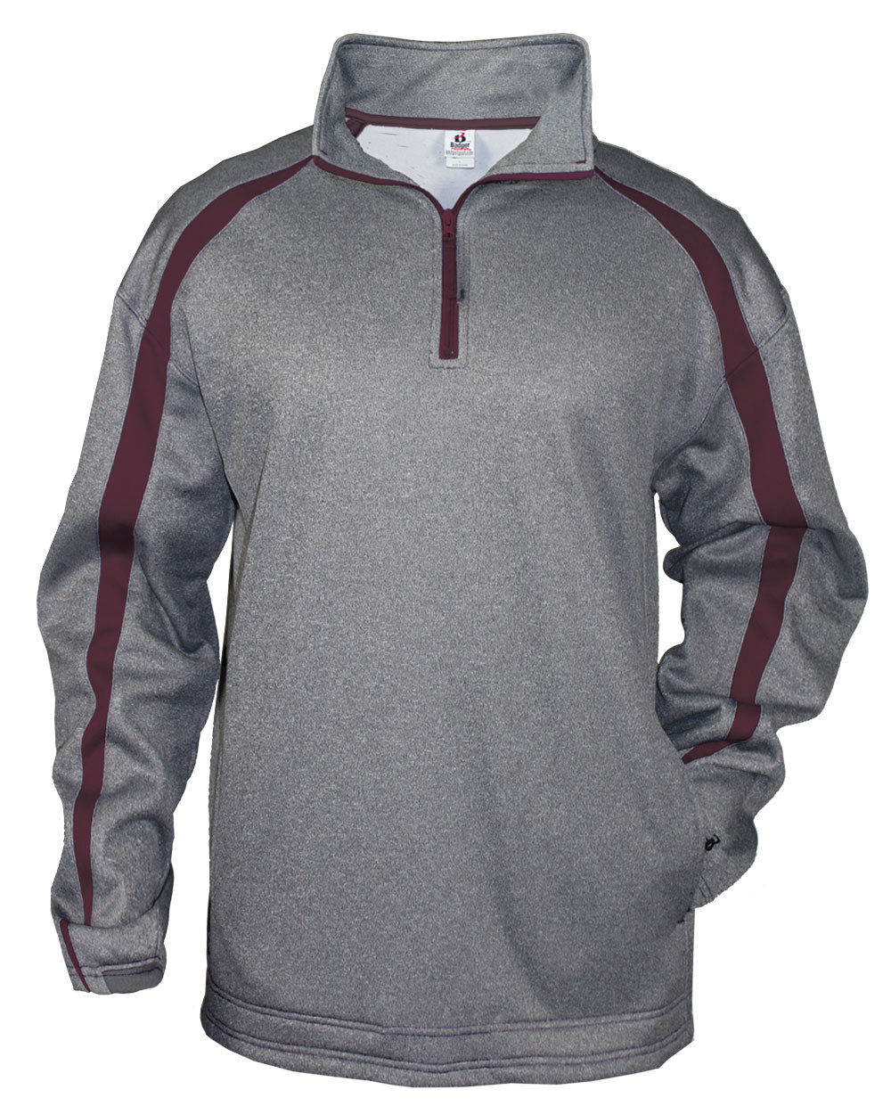 BA352 Badger Sport® 148100 Fusion Quarter Zip Fleece Pullover55